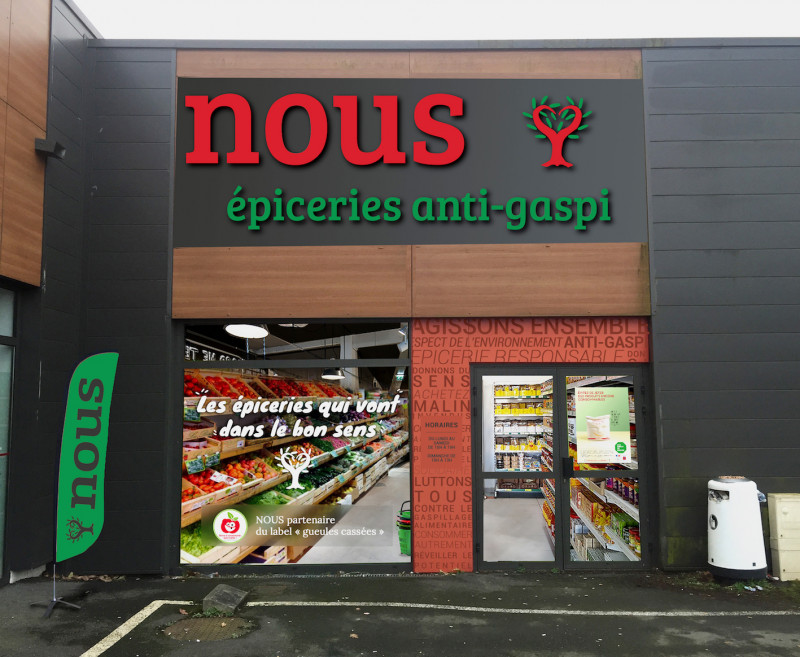 "Nous", le premier supermarché 100 antigaspi ouvre ses portes